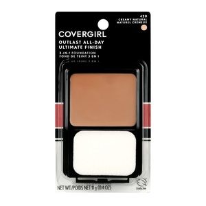 COVERGIRL Outlast All-Day Ultimate Finish 3-in-1 Foundation, 420 Creamy Natural